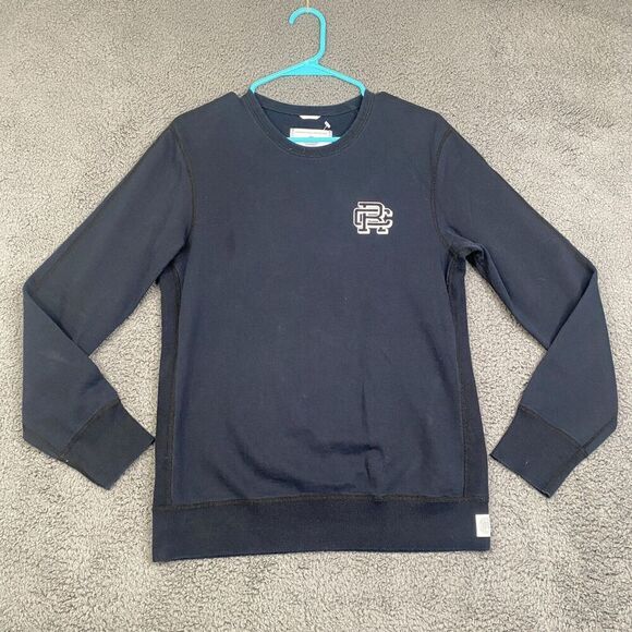 Reigning Champ Slim Crewneck Sweatshirt Size Small Graphic Logo Terry - Picture 1 of 13